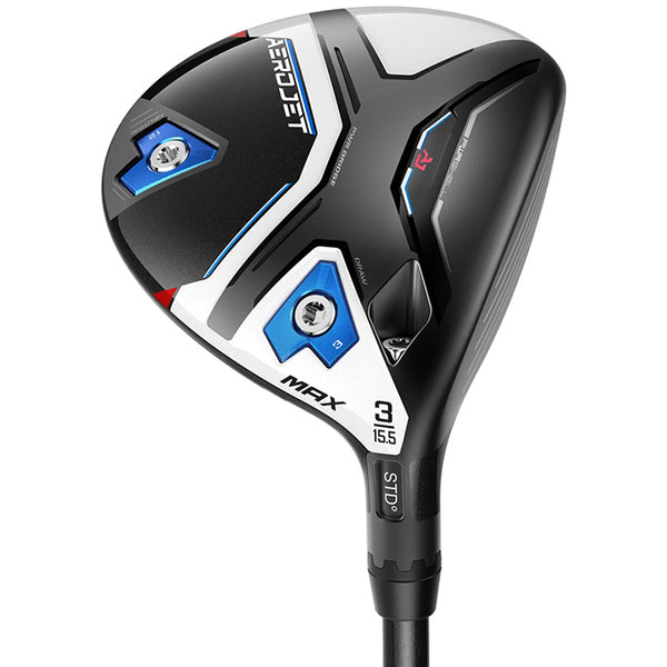 COBRA AeroJet MAX Hitam (2023) Fairway Pria 